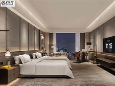 King Size -hotellihuoneen kalusteet