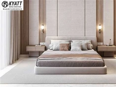 Vaneri hotellihuoneen kalusteet